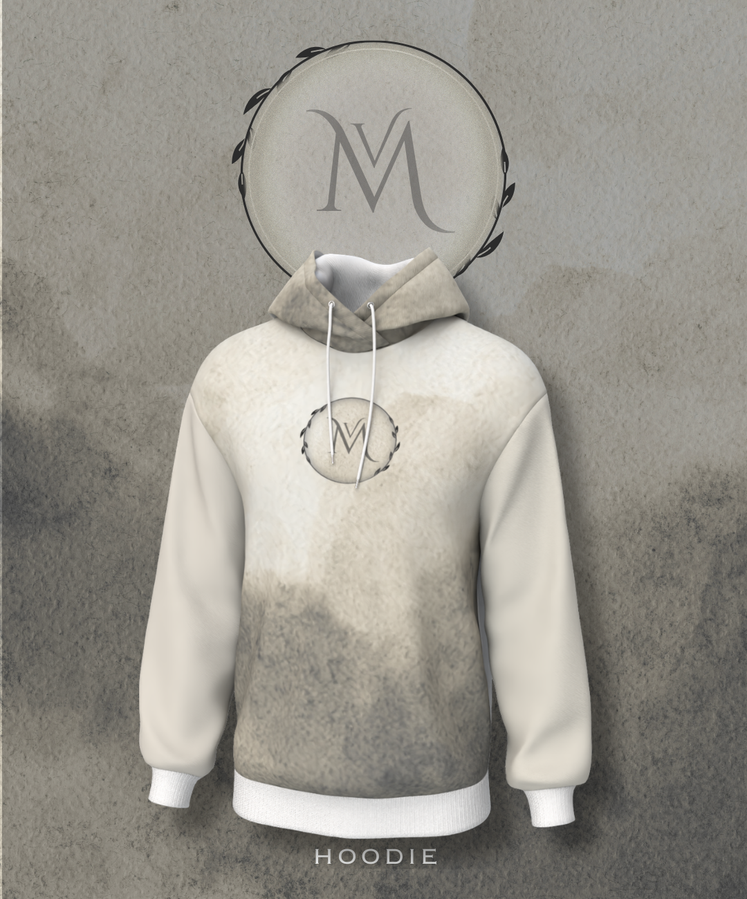Branded hoodie