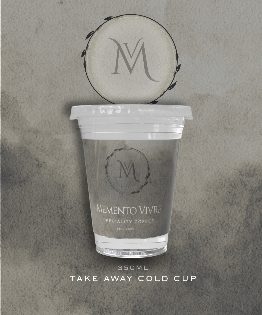 Take-away cold cup, 350ml